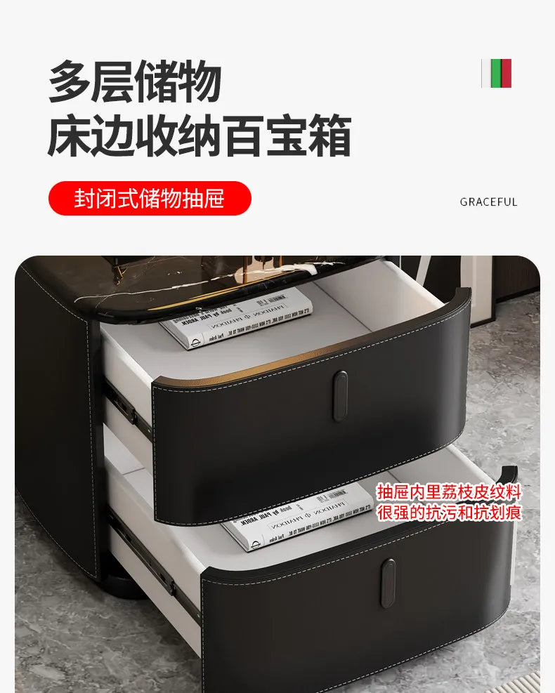 Bedroom Easy Nightstand Luxury Furniture Modern Unique Night Table Storage Mesitas Noches Dormitorio Baratas Bedroom Furniture