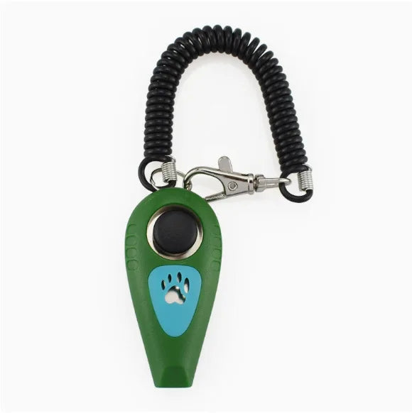 Dog Training Loudspeaker, Whistle, Two-in-One Pet Training Device, Dog Correct Behavior Training, Fixed-Point T
