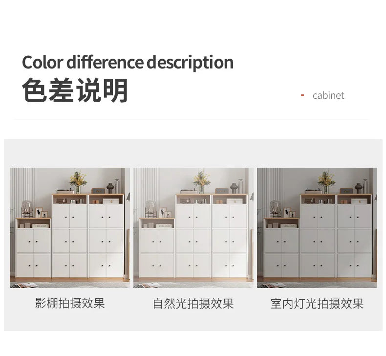 Living Room Storage Cabinet Chest of Drawers Bedroom Wooden Locker, Small Standing Cabinet, Household Bedside Locker, Drawers