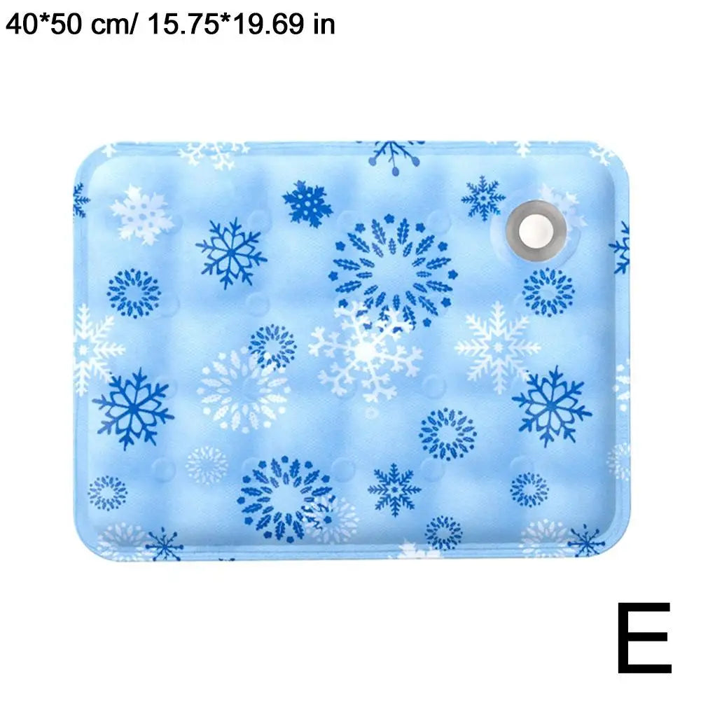 Cooling Ice Mat For Pets Summer Pet Cold Bed Extra Large For Small Big Dogs Pet Accessories Water Injection Cooling Pad Dry Pad