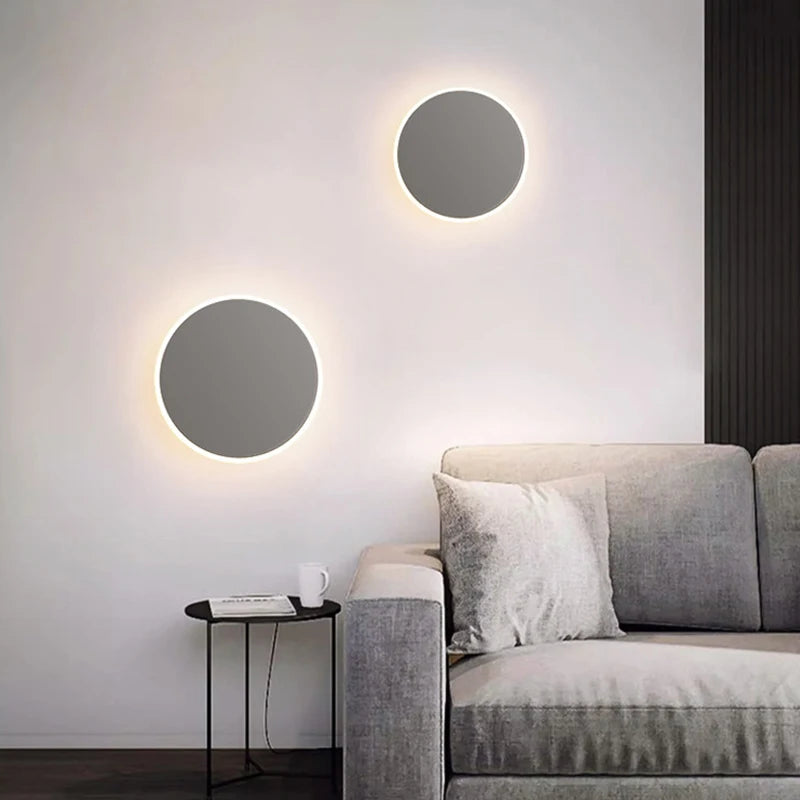 Bedroom 2025 New Wiring Free Living Room Tv Background Wall Daily Lighting Staircase Sensor Internet Famous Bedside Sconce Light