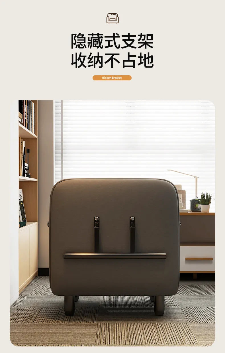 Portable Bedroom Folding Bed Single Pliable Office Sofa Folding Bed Guest Adults Cama Plegable Para Dormir Furniture Home
