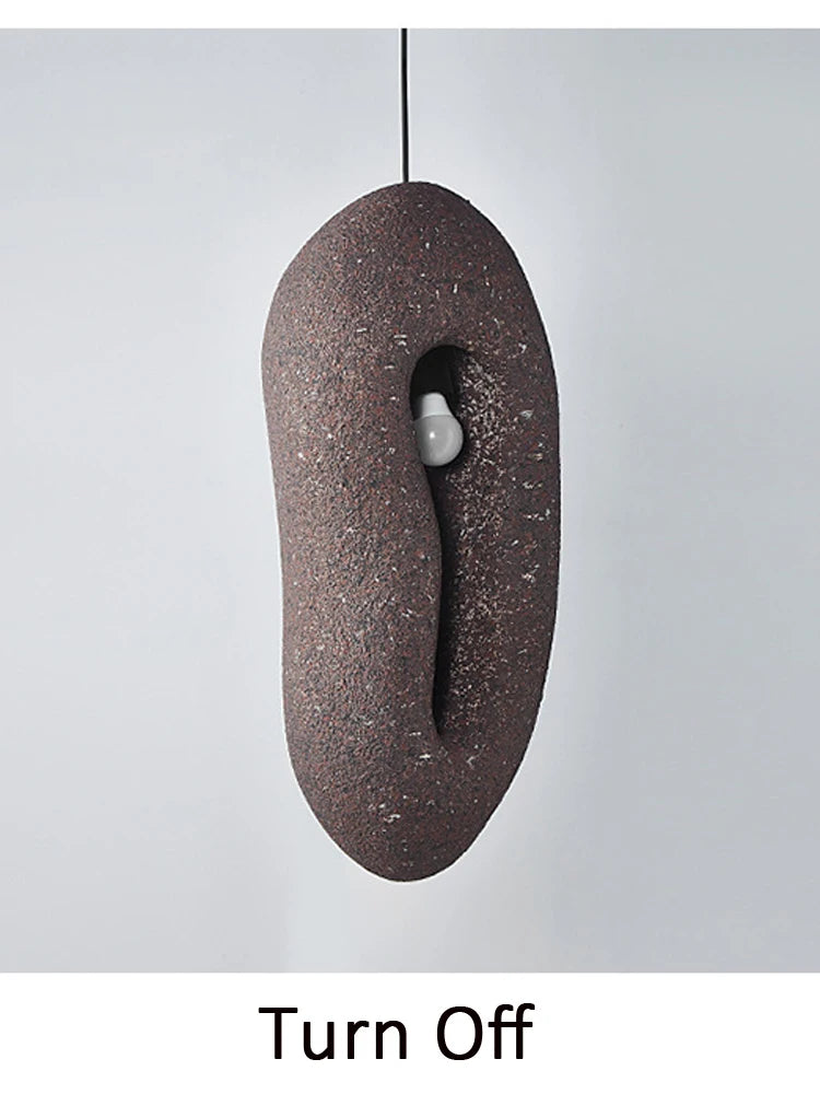 Online Celebrity Designer Dining Room Qingba Small Droplight Japanese Wabi Sabi Retro Red Home Stay Bedside Pendent Lamp