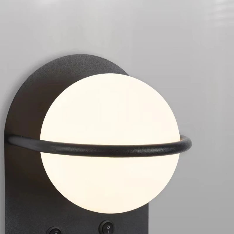 Bedroom Bedside Wall With Switch Wall Lights Creative Led Adjustable Modern Study Living Room Sofa Tv Background Walls Lamp