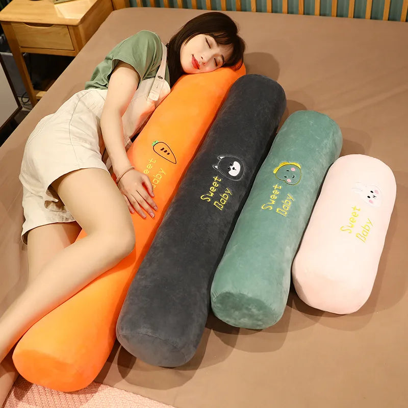 Bedroom Sleeping Cylinder Long Pillow Pillow Girls Bed Side Sleeping Leg Long Throw Pillow Boys Dormitory Long Pillow Almohadas