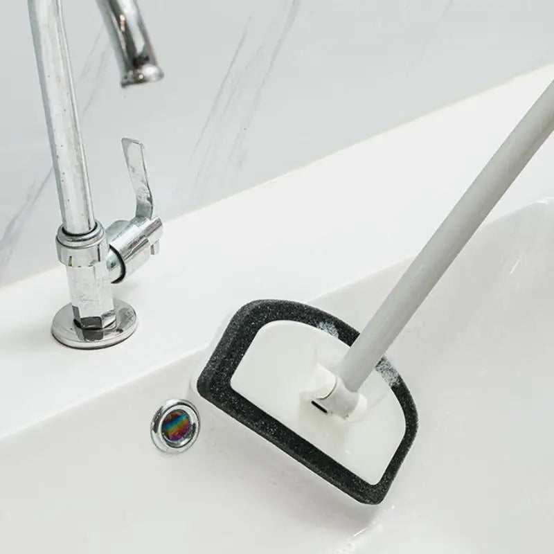 Bathroom Sponge Cleaning Brush Multi-Functional Tool Long Handle Removable Household Floor Bathtub Brushes Ceramic Tile Brush