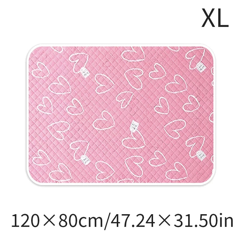 Summer Pet Cooling Mat Cool Pad for Dogs Cats Sweat Absorbing Non-heat Design Suitable for Small to Extra Large Pets