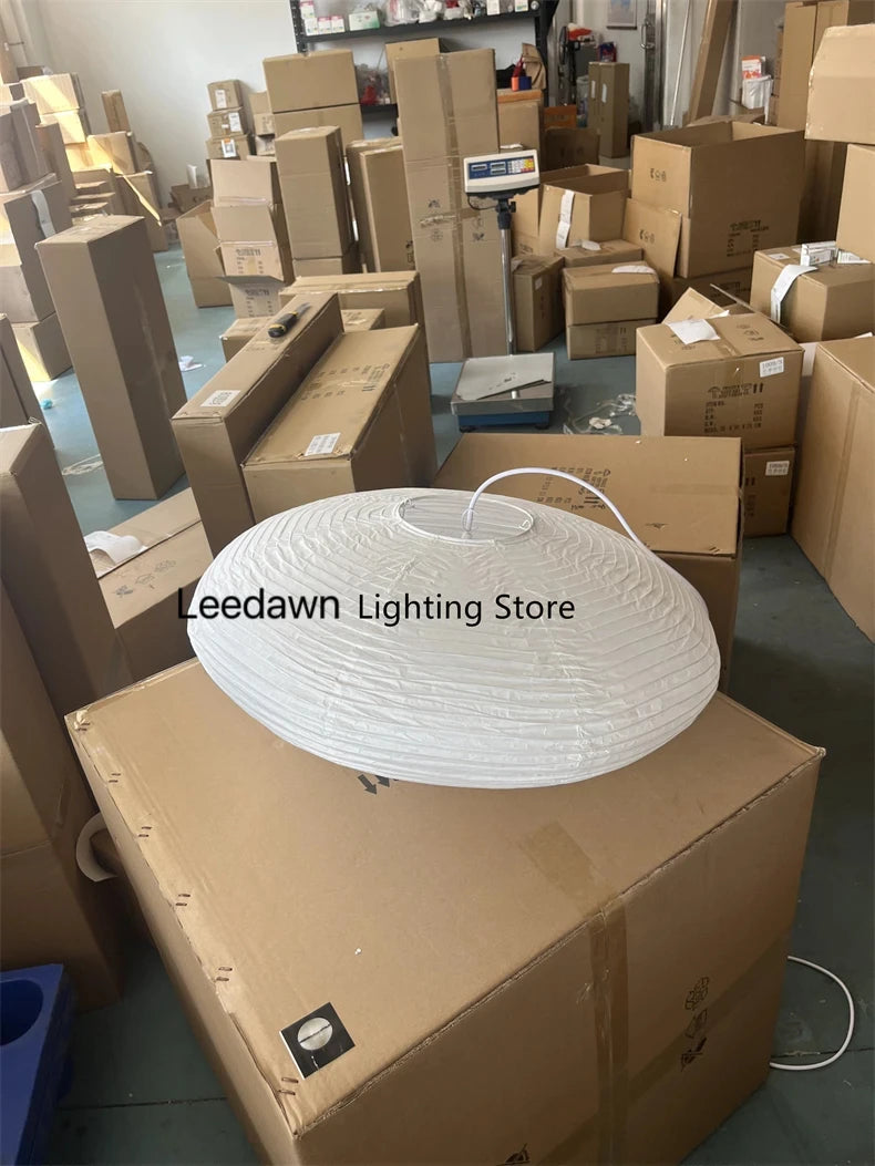 Living Room Hotel Environmentally Friendly Home Simple Nordic Lampshade Decoration Paper Lantern in Study Chandelier