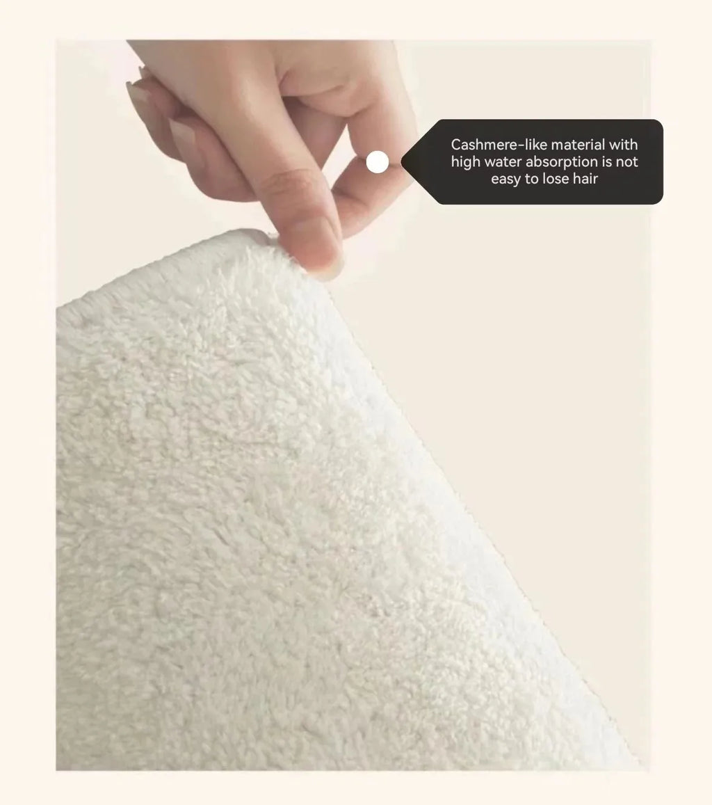 Bathroom floor mat, toilet water-absorbing non-slip foot mat 2026 new Year of the Horse toilet entry floor mat, toilet carpet