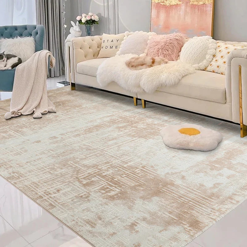 Living Room Large Rug Printed Carpets and Rugs Retro Floor Washable Rugs Carpet Door Mat