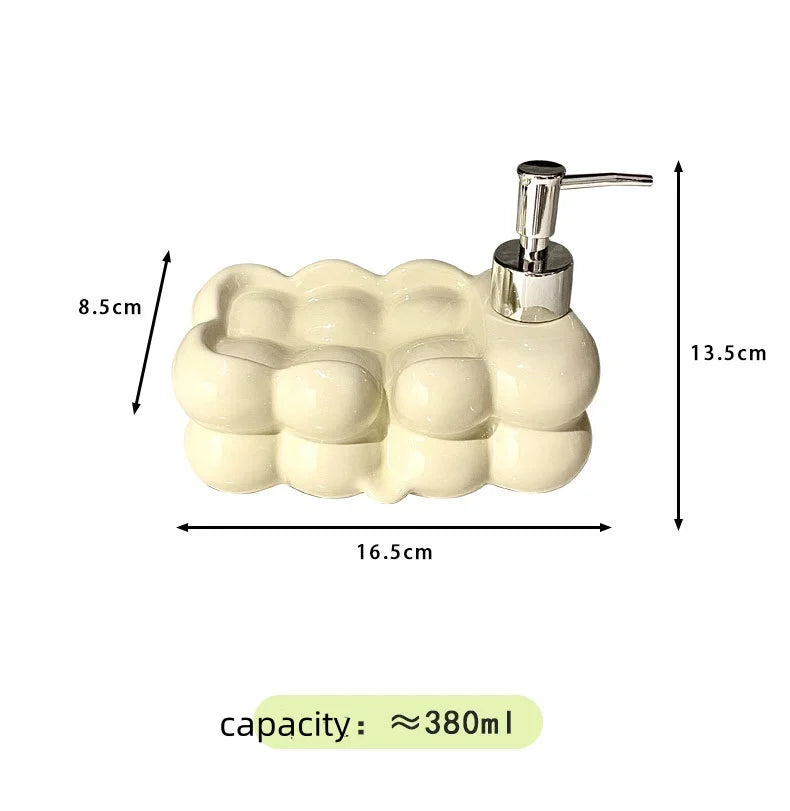 Bathroom Lotion Bottle Press Dispenser Bottle Large Volume Hand Sanitizer Bath Liquid Bottle Soap  Use Box Hotel Household