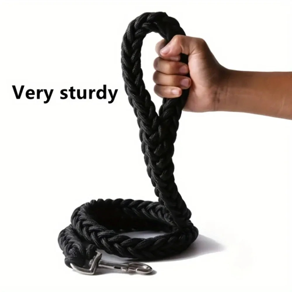 Dog leash for effective training and comfortable walking,  durable braid,  dog training leash