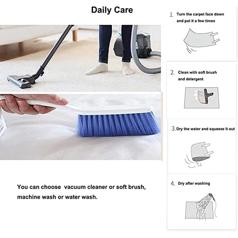 Luxury Classical Round Living Room Rug Simple Black White Bedroom Carpet Toilet Washroom Decoration Rugs Comfortable Floor Mats