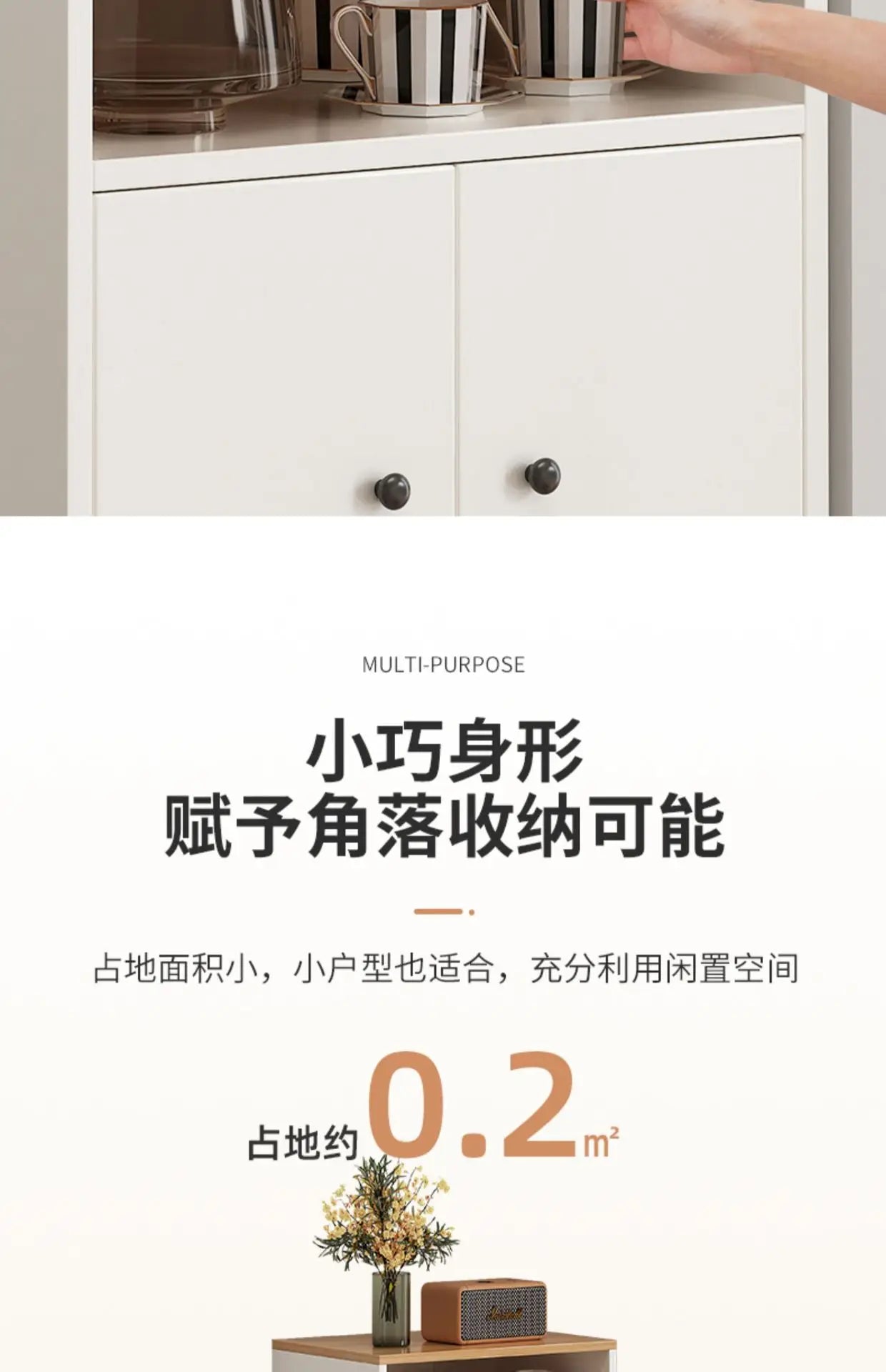 Living Room Storage Cabinet Chest of Drawers Bedroom Wooden Locker, Small Standing Cabinet, Household Bedside Locker, Drawers