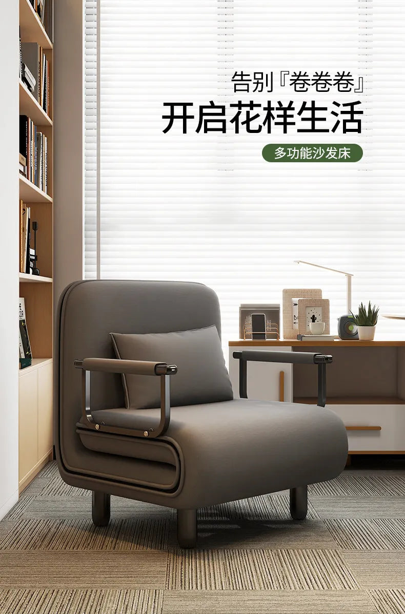 Portable Bedroom Folding Bed Single Pliable Office Sofa Folding Bed Guest Adults Cama Plegable Para Dormir Furniture Home