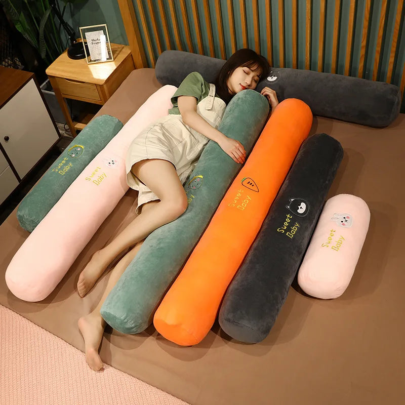 Bedroom Sleeping Cylinder Long Pillow Pillow Girls Bed Side Sleeping Leg Long Throw Pillow Boys Dormitory Long Pillow Almohadas