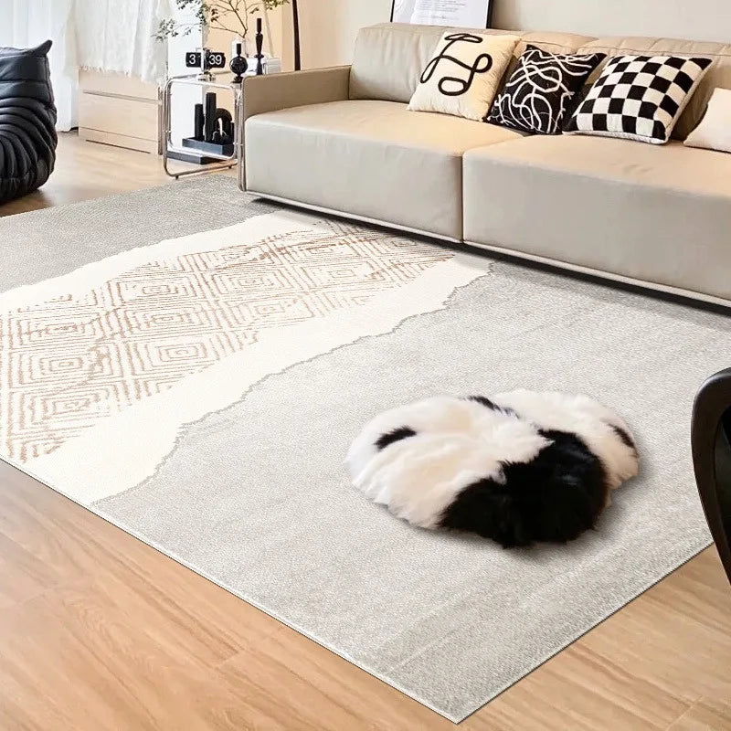 Living Room Large Rug Printed Carpets and Rugs Retro Floor Washable Rugs Carpet Door Mat