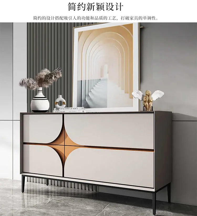 Living Room Entry Storage Partition Cabinet Light Luxury Entrance Decorative Cabinet Simple Modern Dining Side Cabinet Furniture