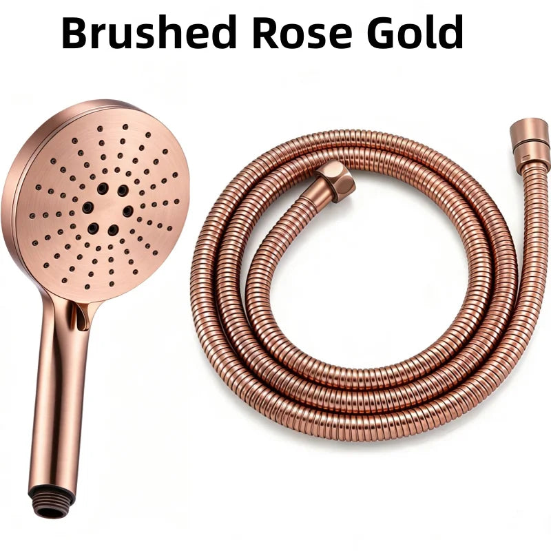 Bathroom 3 Functions Handheld High-pressure Water-Saving Shower Head Hardware Accessories High Qualit ABS Hand-Hold Shower