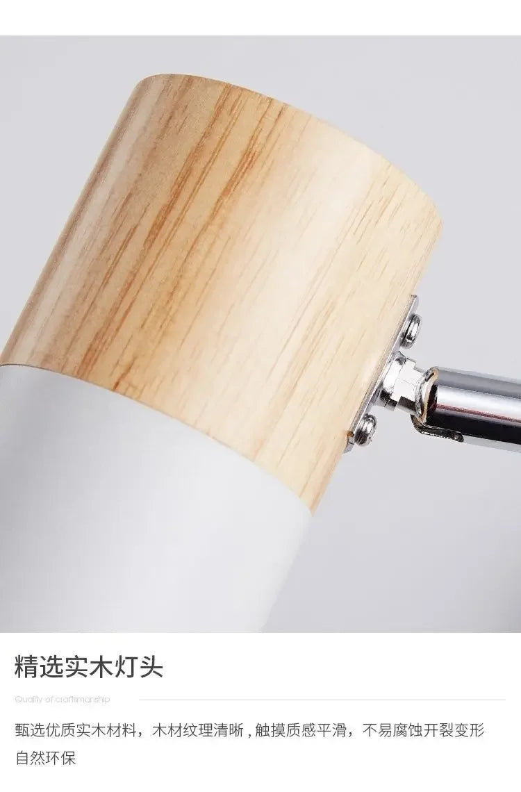 Modern Living Room Rocking Arm Wall Lamp Bedlamps for Bedroom Hotel Creative Telescopic Foldable Reading Wall Lamps