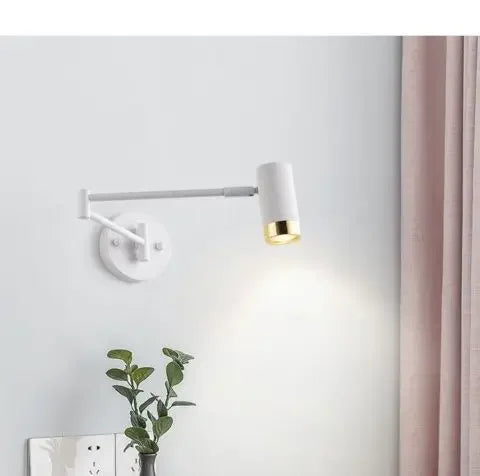 Modern Living Room Rocking Arm Wall Lamp Bedlamps for Bedroom Hotel Creative Telescopic Foldable Reading Wall Lamps