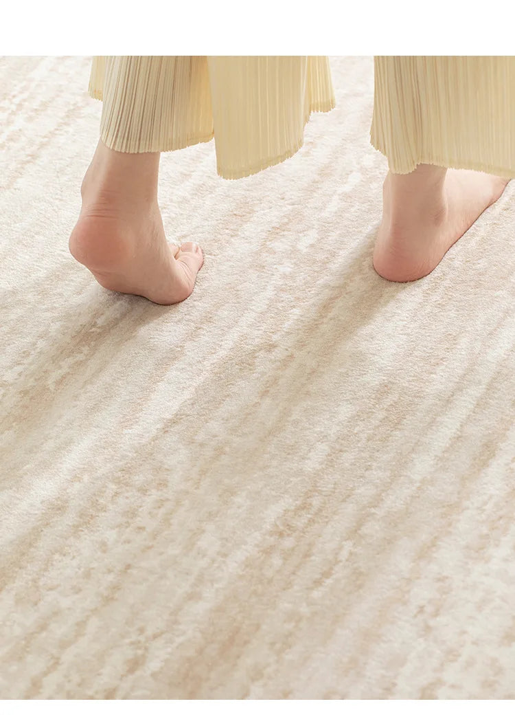 Living Room Carpet Non-slip Waterproof Bedroom Floor Mat Large Size Home Decoration Rugs Minimalist Lines Loop Pile Mats 거실 카펫