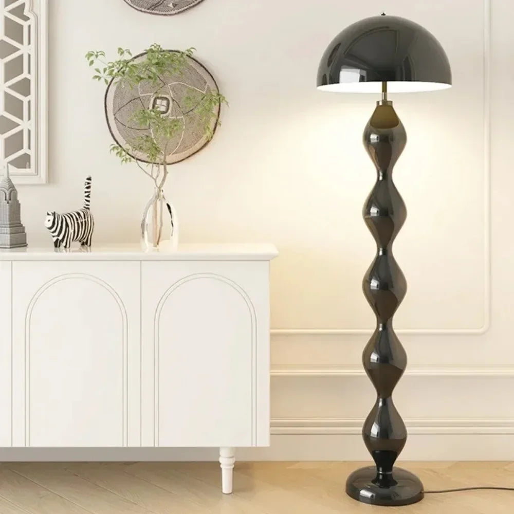 Nordic Living Room LED Floor Lamp Creative Mushroom Shape Indoor Atmosphere Lighting Decorative Floor Lamp
