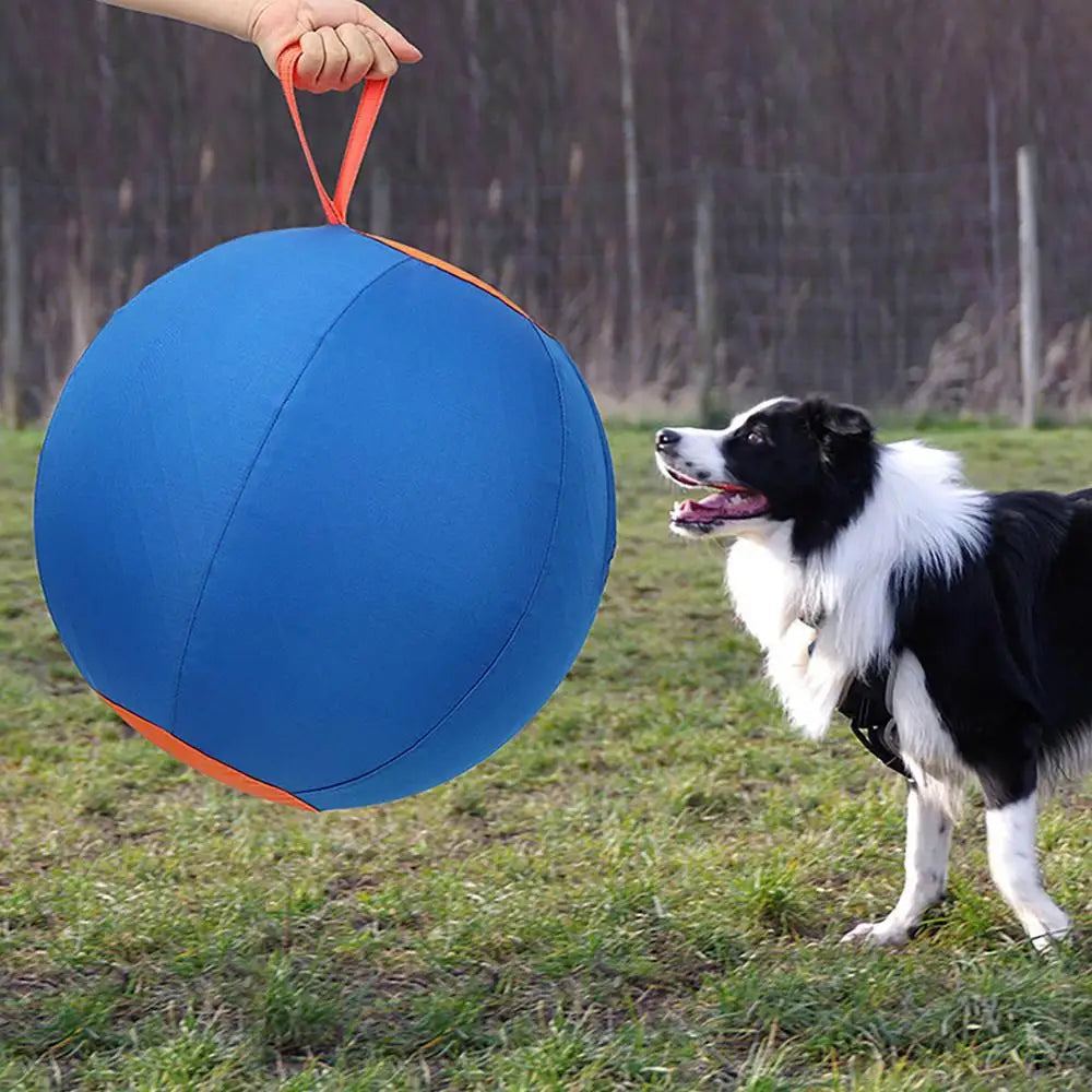 Dog Herding Ball for Dogs & Puppies Toy Balls for Cattle Oxford Fabric Cover Large Dog Toy Multipurpose Puppy Toys for Training