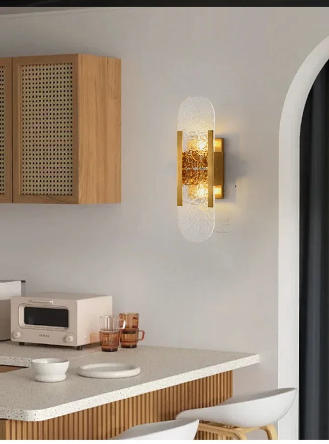 Modern Nordic High-End Marble Bedroom Bedside Lamps Living Room Wall Lighting Elegant Room Decor Marble Interior Wall Led Lights
