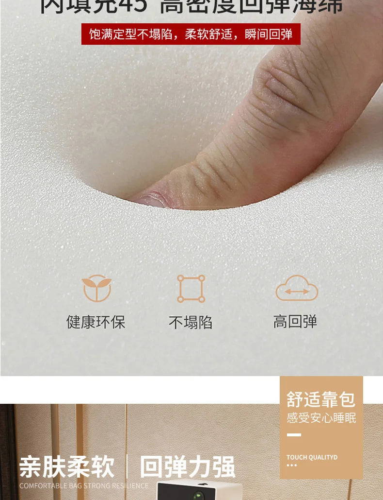 Master Girl Bedroom Double Bed Unique Queen Size Smart Multifunctional Double Bed Salon Modern Cama Matrimonial Room Furniture