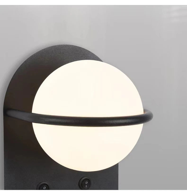 Bedroom Bedside Wall With Switch Wall Lights Creative Led Adjustable Modern Study Living Room Sofa Tv Background Walls Lamp
