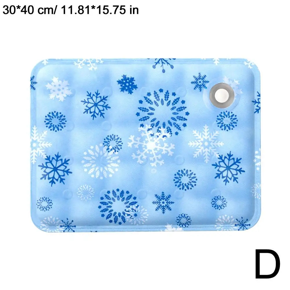 Cooling Ice Mat For Pets Summer Pet Cold Bed Extra Large For Small Big Dogs Pet Accessories Water Injection Cooling Pad Dry Pad