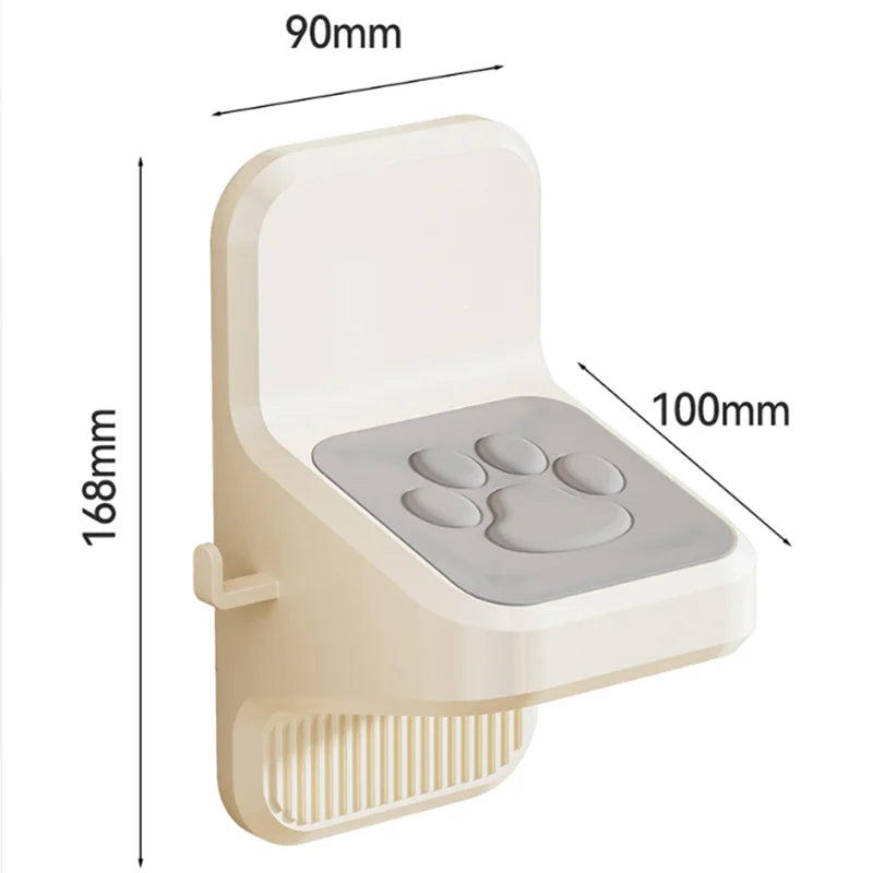 Bathroom foot stool for bathing, non-drilling step plate, elderly and pregnant person's bathroom shower foot cleaning device