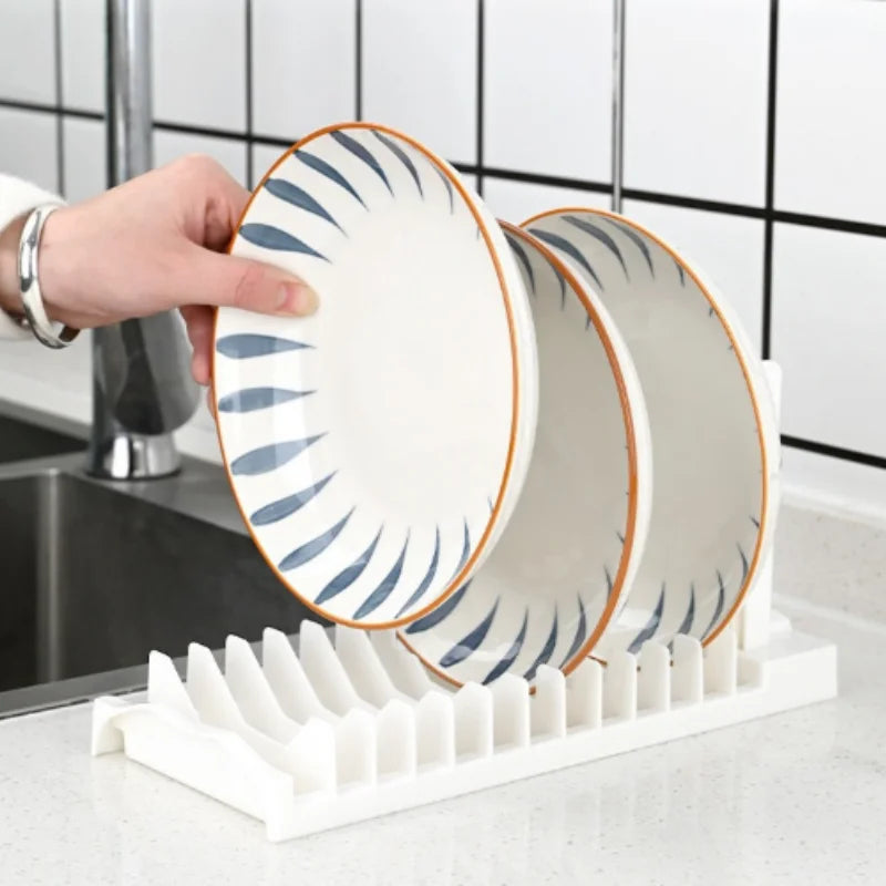 Kitchen Dishware Storage Rack Sink Disposal Shelf Home Use Tabletop Bowl Drainage Storage Box Dish Drying Holder