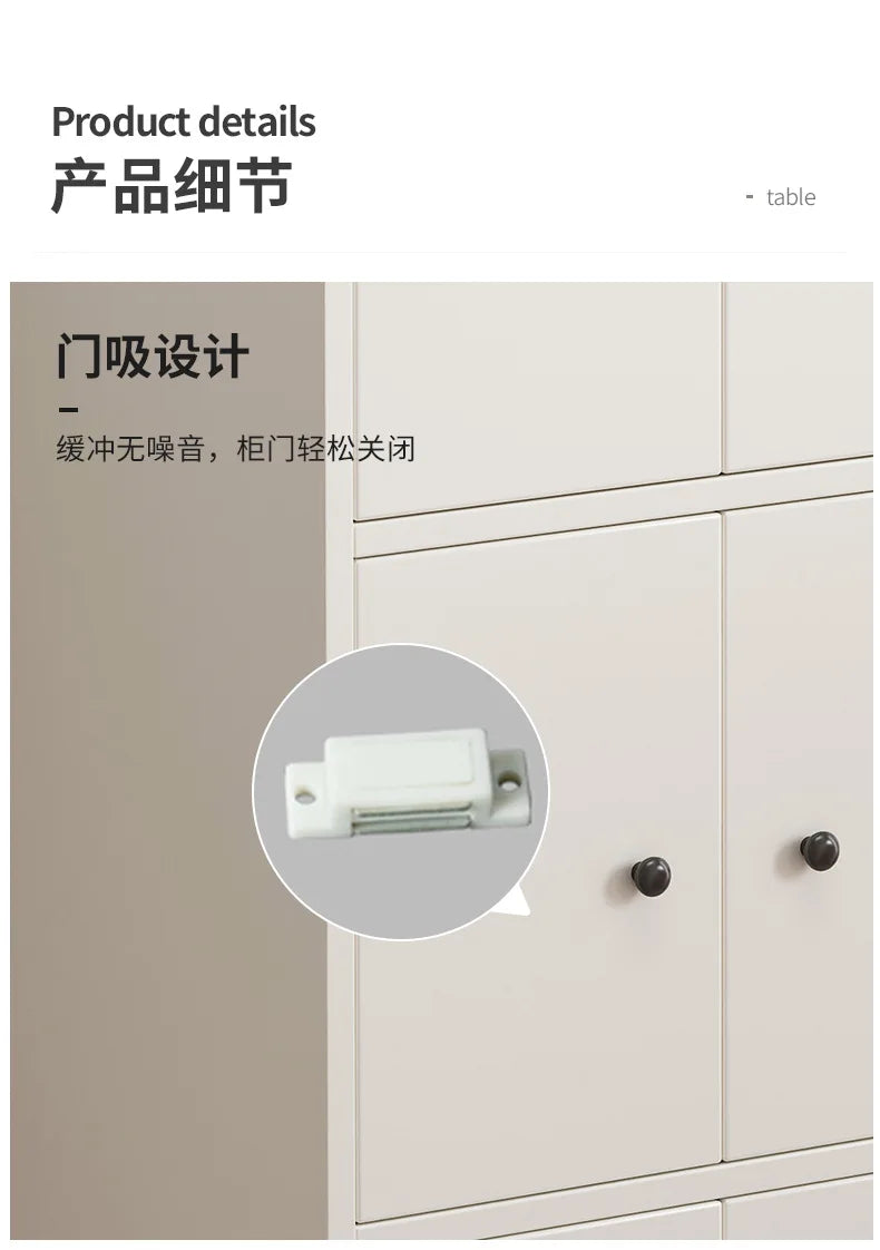 Living Room Storage Cabinet Chest of Drawers Bedroom Wooden Locker, Small Standing Cabinet, Household Bedside Locker, Drawers