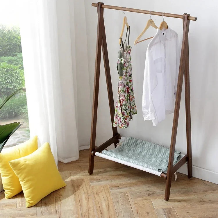 bedroom furniture expandable brown bedroom solid wood coat rack
