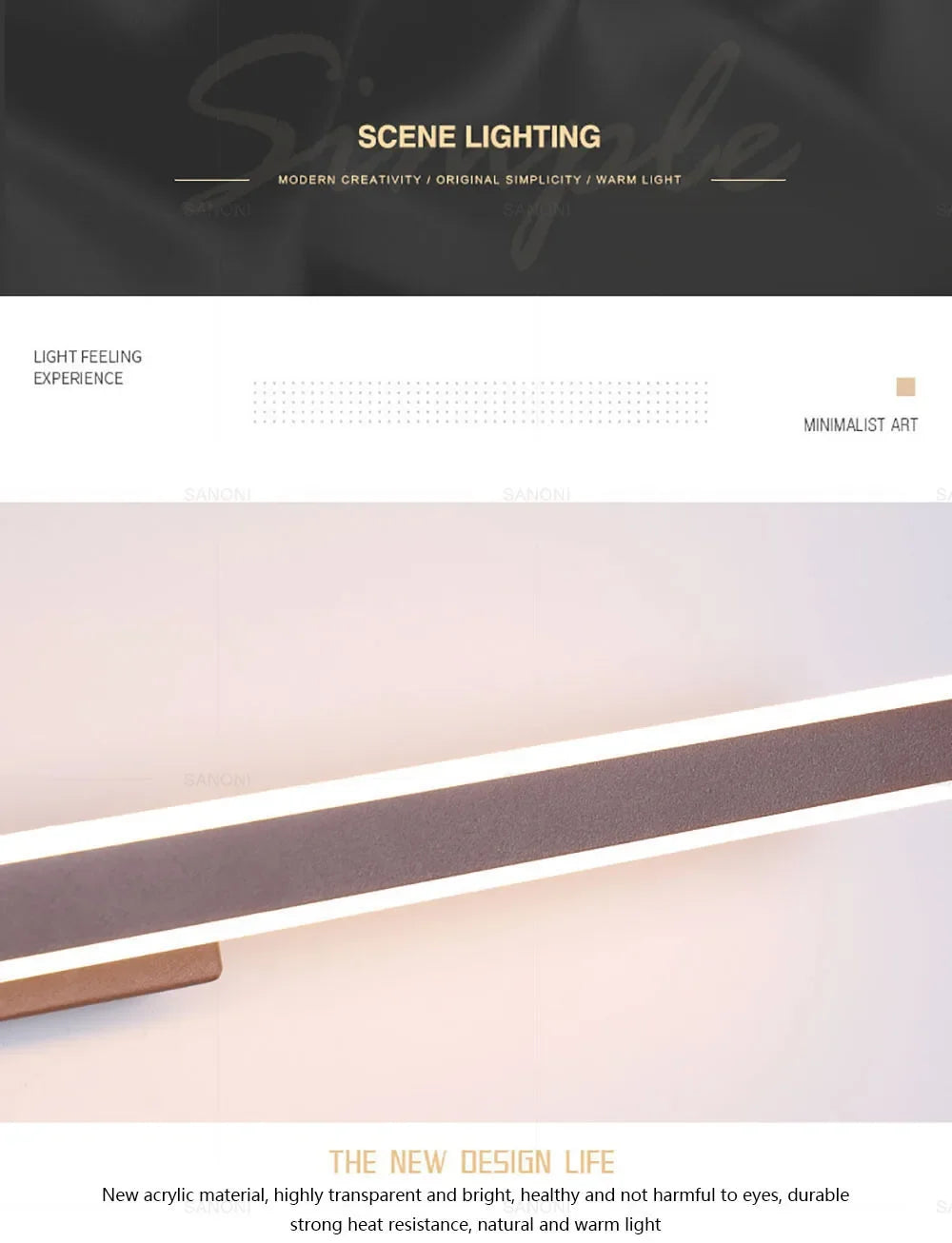 Bathroom LED Wall Lamp Wall Sconce Modern Mirror Headlight for Toilet Stairs Aisle Vanty Lamps Home Decorations Fixture Luster
