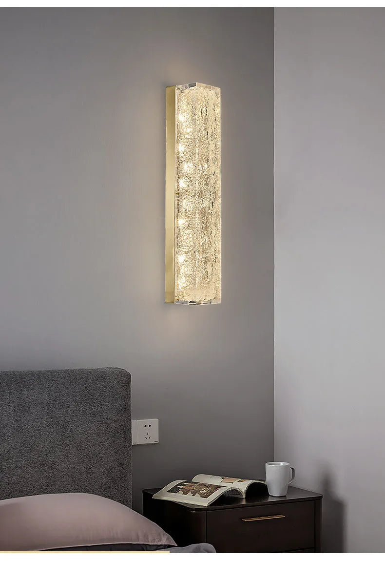 Living Room Simple Design Wall Lamp New Modern Minimalist Background Bedroom Bedside Decorative Trendy Lighting