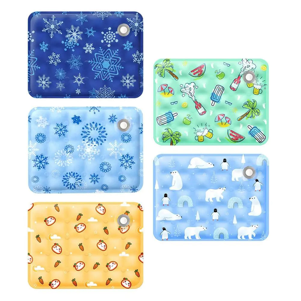 Cooling Ice Mat For Pets Summer Pet Cold Bed Extra Large For Small Big Dogs Pet Accessories Water Injection Cooling Pad Dry Pad