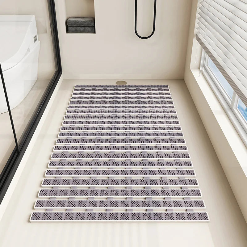 Bathroom Non Slip Mat Household Floor Mat Shower Room Anti Fall Bathroom Special Suction Cup Bath Mat Household Goods