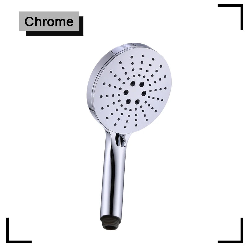 Bathroom 3 Functions Handheld High-pressure Water-Saving Shower Head Hardware Accessories High Qualit ABS Hand-Hold Shower
