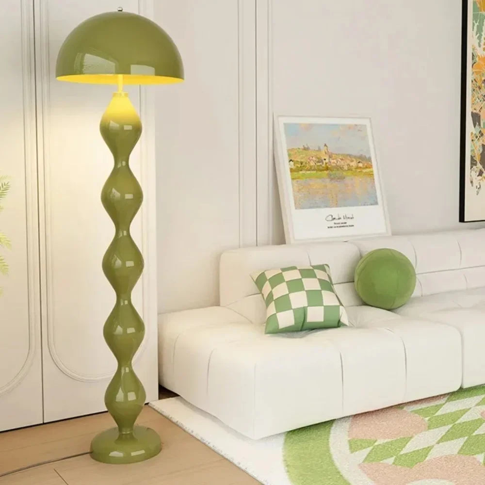 Nordic Living Room LED Floor Lamp Creative Mushroom Shape Indoor Atmosphere Lighting Decorative Floor Lamp