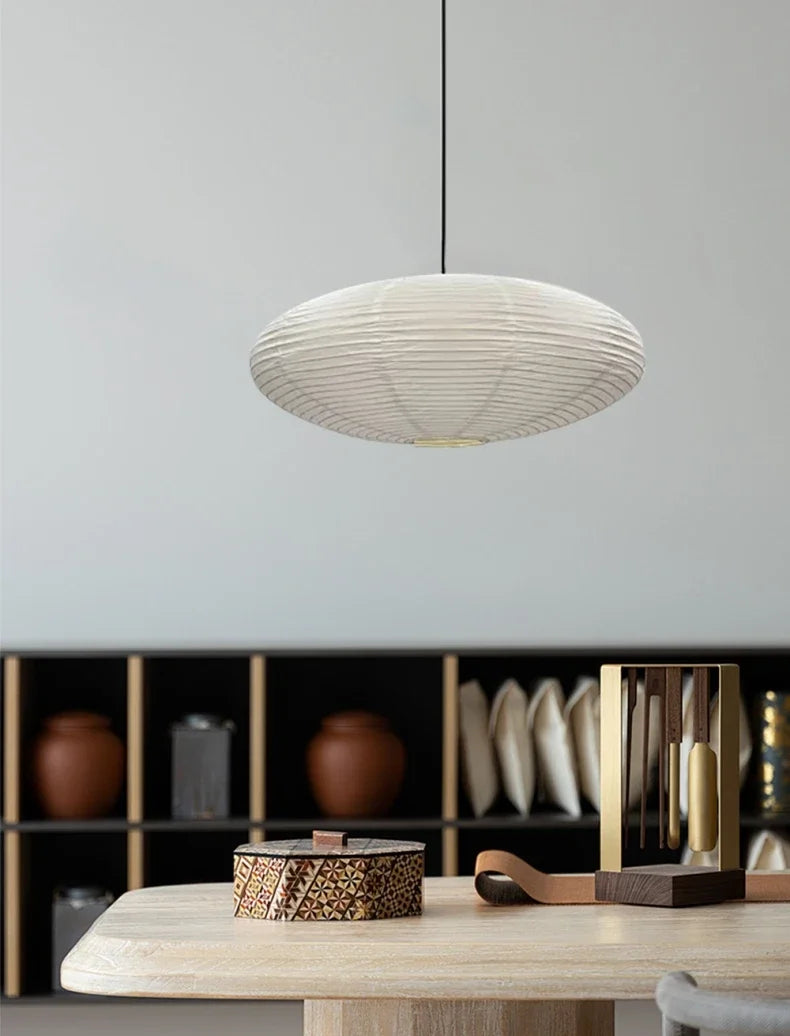 Living Room Hotel Environmentally Friendly Home Simple Nordic Lampshade Decoration Paper Lantern in Study Chandelier