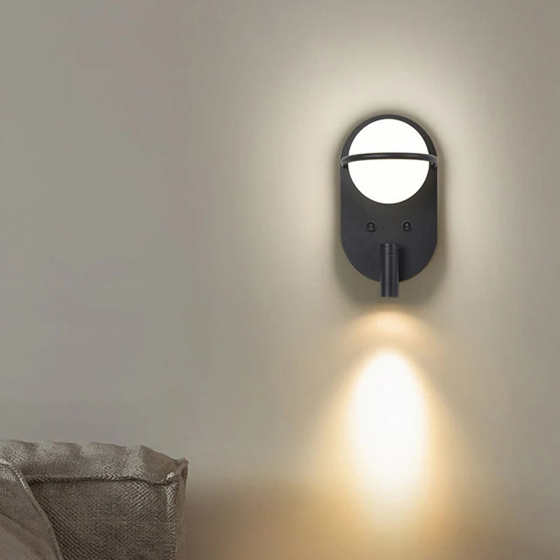 Bedroom Bedside Wall With Switch Wall Lights Creative Led Adjustable Modern Study Living Room Sofa Tv Background Walls Lamp