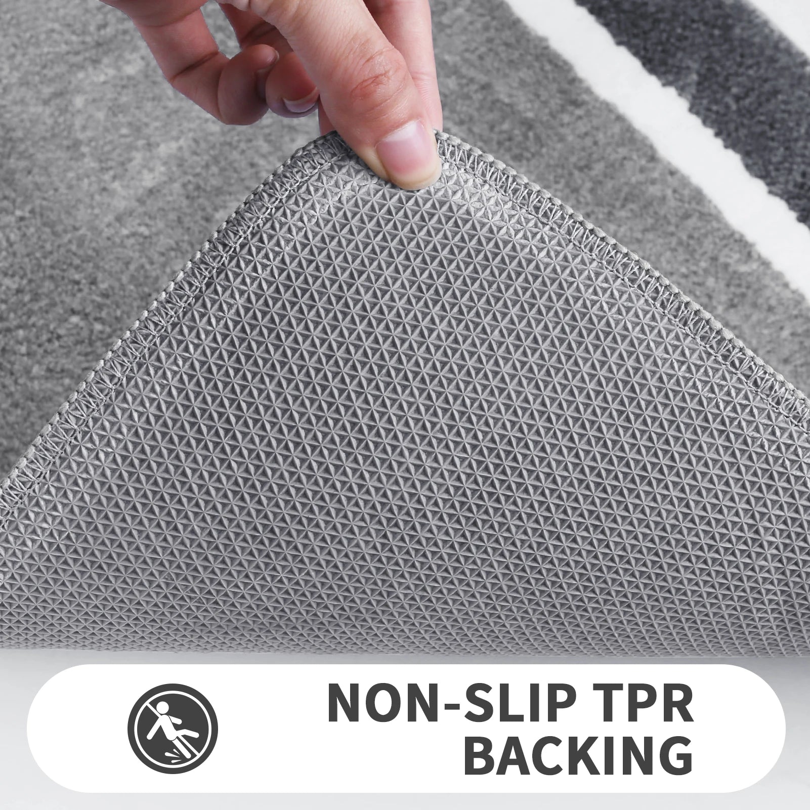 Super Absorbent Bath Mat Memory Foam Carpet Non-slip Bathroom Rug Bathtub Side Floor Rugs Shower Room Doormat Toilet Footpad