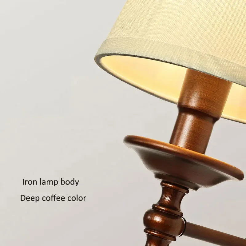 Retro Bedroom Bedside Wall Lamp Modern Simple European Style Hotel Living Room Study Corridor Wall Light Mirror Headlight