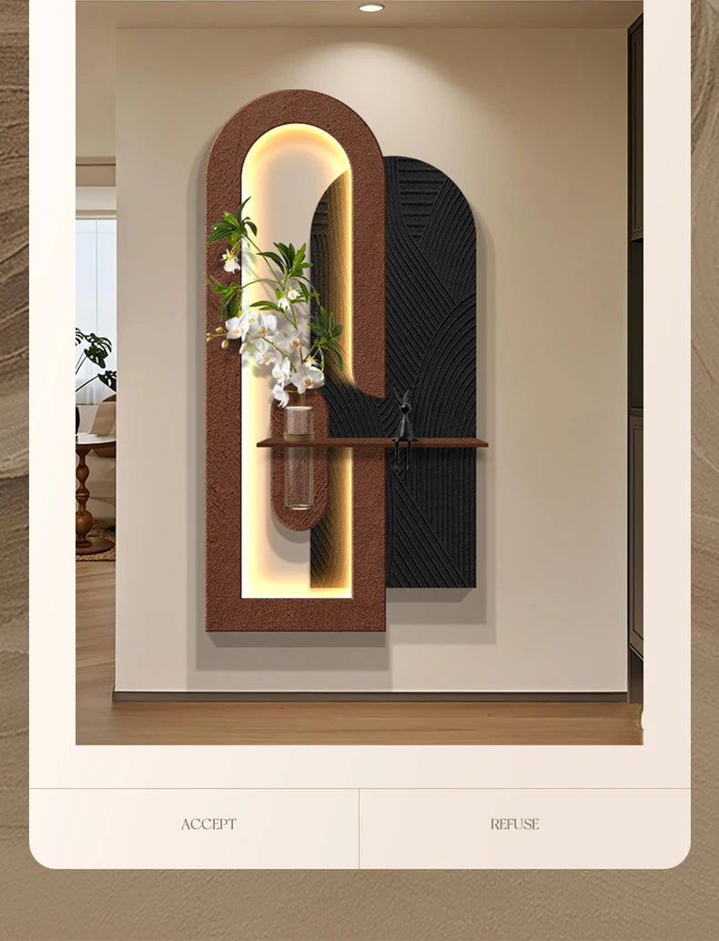 Modern Living Room LED Wall Lamps For Corridor Hallway Minimalist Hanging Painting Vase Mural Lights Lustre Decoration Lighting