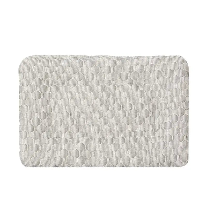 ✔Pet Ice Pad Cool Feeling Mat Breathable Non Slip Summer Dogs Cats Hamsters Small Pets Cool Down Heat Relief Sleeping Nest