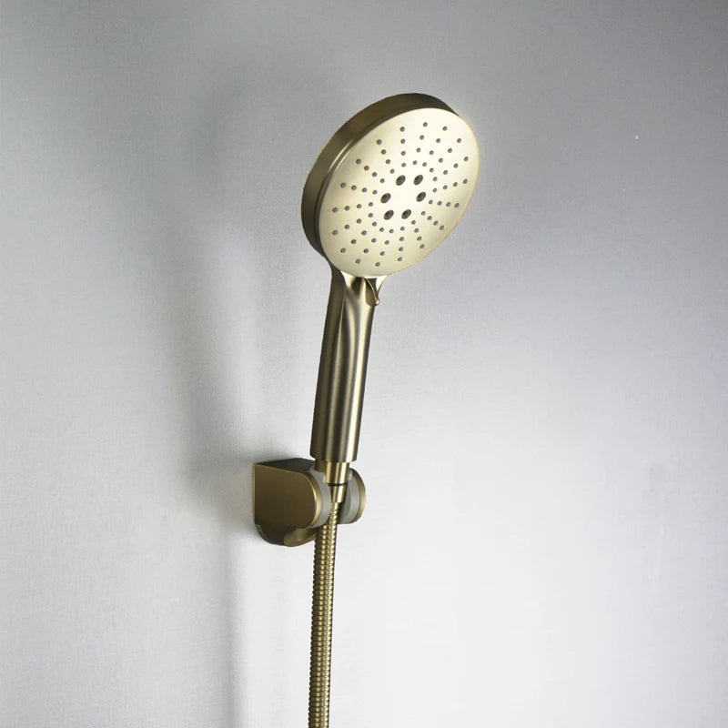 Bathroom 3 Functions Handheld High-pressure Water-Saving Shower Head Hardware Accessories High Qualit ABS Hand-Hold Shower
